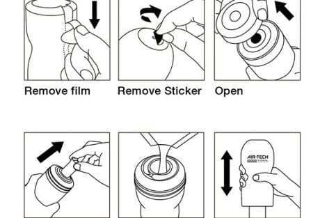 Tenga Air Tech How To Use