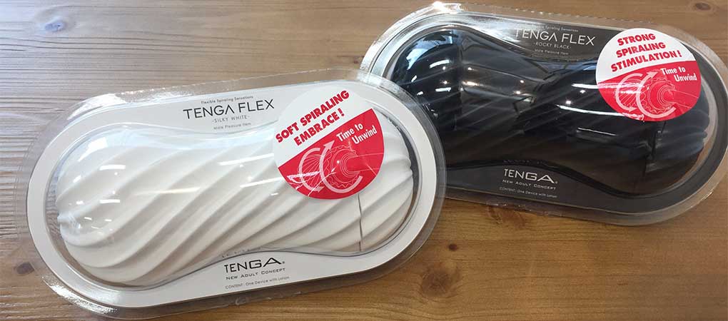 Tenga Flex Black and White